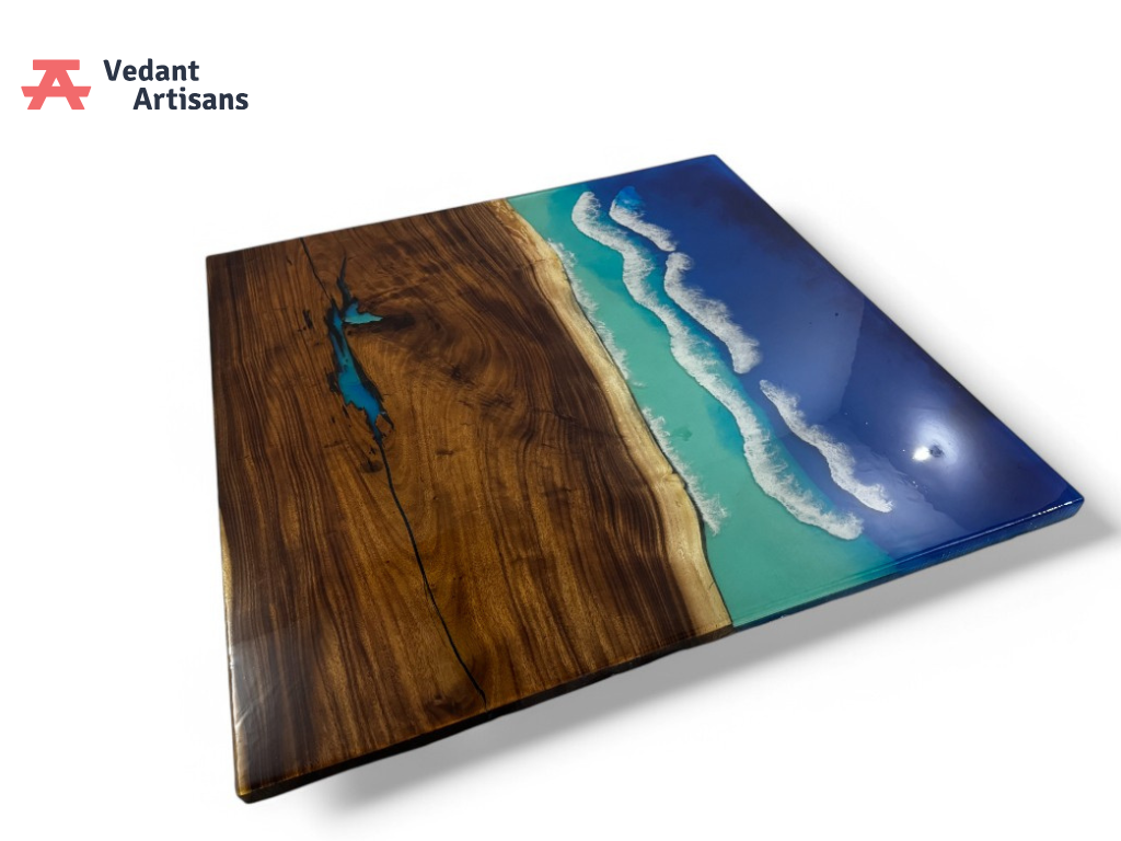 Oak Square Coffee Table - Buy Premium Design Online
